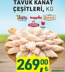 TAVUK KANAT ÇEŞİTLERİ KG